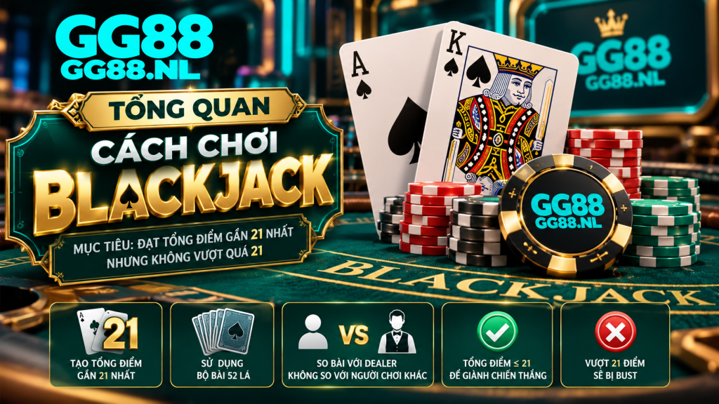 Tổng quan cách chơi Blackjack