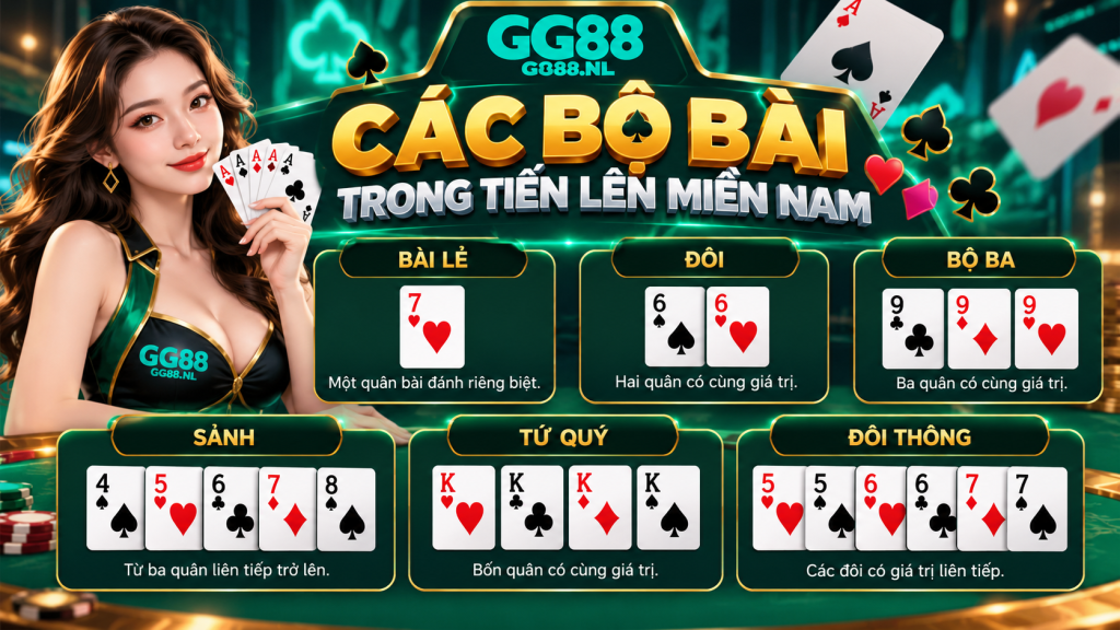 Các bộ bài trong Tiến Lên Miền Nam