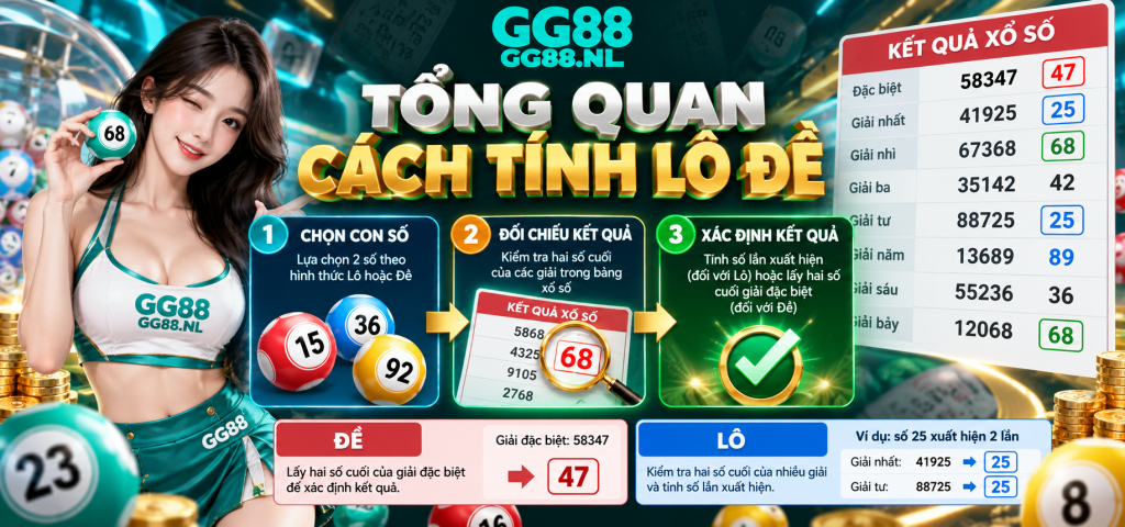 Tổng quan cách tính lô đề
