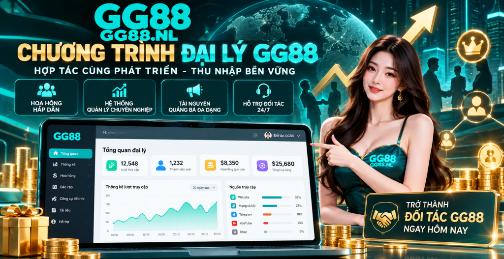 Chương trình Đại lý GG88 dành cho đối tác